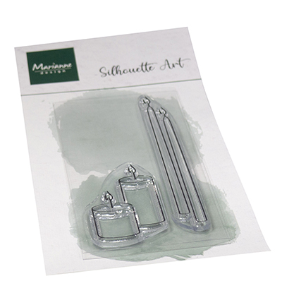 Marianne Design - CS1146 - Silhouette Art - Candles