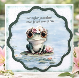 3D Cutting Sheet - Berries Beauties - Cute Animals - Frogs - CD12450