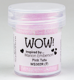 Wow! - WS302R - Embossing Powder - Regular - Embossing Glitters - Pink Tutu