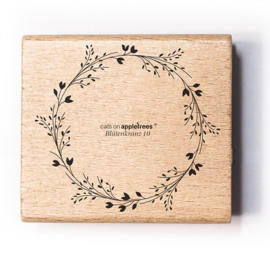 Cats on Appletrees - 28417 - Stempel - Bloemenkrans 10