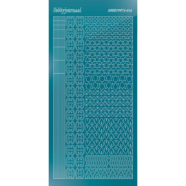 Hobbydots sticker - Mirror - Turquoise