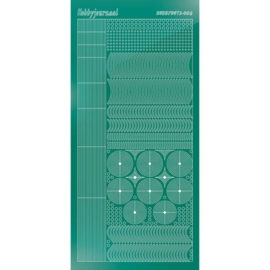 Hobbydots sticker - Mirror - Christmas Green