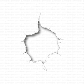Gummiapan - dies - D230852 - Crackle