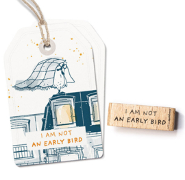 Cats on Appletrees - 28345 - Stempel - Not an Early Bird