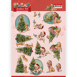 Amy Design - 3D Knipvel - Christmas Pets - Christmas Tree CD11527