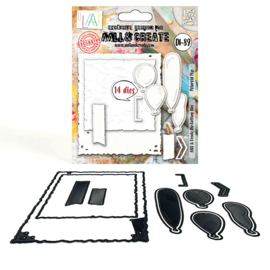 AALL and Create - DI-89 - Die-Cutting Die Set - Polaroid Pop