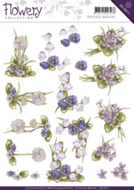 3D Knipvel - Precious Marieke - Flowery - Field flowers CD10671