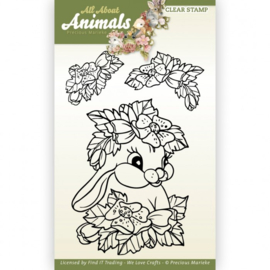 Clear Stamps - Precious Marieke - All About Animals - Bunny - PMCS10052