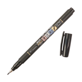 Tombow Fudenosuke zachte punt - WS-BS