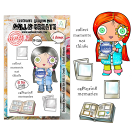 AALL & Create - TP-1366 - A7 Stamp Sets - Collect Moments
