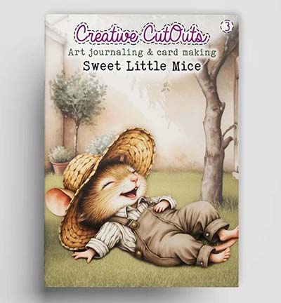 Creatief Art - CCOBOEK-003 - Sweet Little Mice Boek
