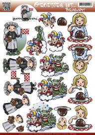 3D Knipvel - Yvonne Creations - Groetjes uit... Brabant CD10573