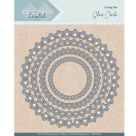Card Deco Essentials - Nesting Dies - Stars Circle - CDECD0098
