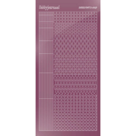 Hobbydots sticker - Mirror - Violet