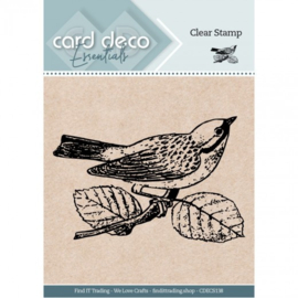 Card Deco Essentials -  CDECS138 - clear Stamps - Bird