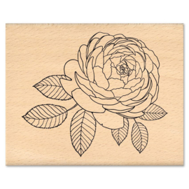 Florilèges Design - Houten stempel - Rose ancienne