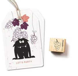 Cats on Appletrees - 27558 - Stempel - Druiventros 1 - licht