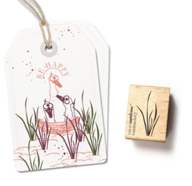 Cats on Appletrees - 28408 - Stempel - Graspluim 2