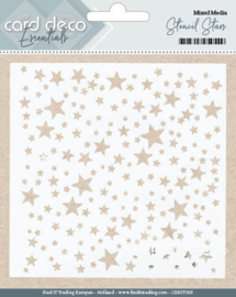 Card Deco Essentials - Stencil Stars - CDEST003