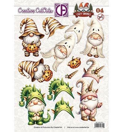 Creatief Art - CCO-015 - Cozy Gnomes 04