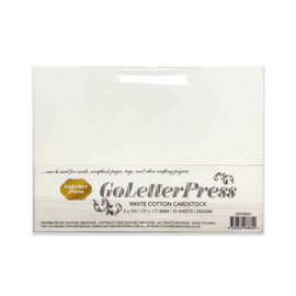 GoLetterPress Cotton Cardstock (10pk)