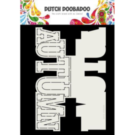 Dutch Doobadoo Card Art Autumn tekst (Eng) A4 470.713.745