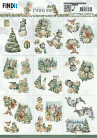 3D knipvel - Amy Design - Enchanting Christmas - Mini - CD12201