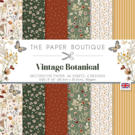 The Paper Boutique - PB1924 - Vintage Botanical 8x8 Paper Pad
