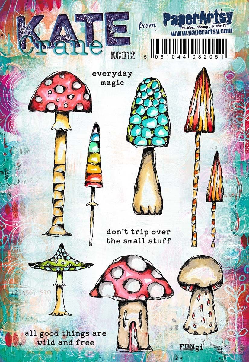 Paperartsy -  Kate Crane Stamp Set 012 (A5 on EZ)