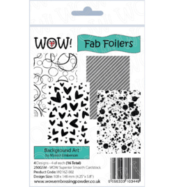 Wow! Fab Foilers - Background art - W216Z-002