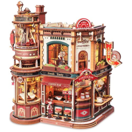 Robotime - Robotime Dream Coffee Factory EAB02