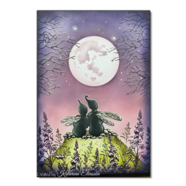 Lavinia stamps - Field Grass Stamp - LAV197