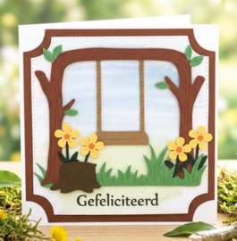 Dies - Berries Beauties - Cute Animals - Park Scene -  BBD10101