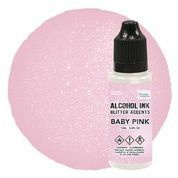 Couture Creations - Alcohol Ink Glitter Accents - Baby Pink - 12ml