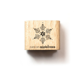 Cats on Appletrees 27347 Ministempel - Sneeuwvlok 2