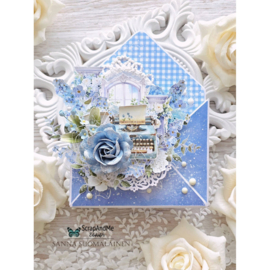 Scrap And Me - Lovely day in blue - 30,5x30,5 cm