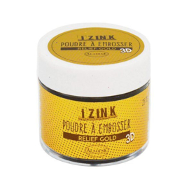 Aladine Izink Embossing Powder Gold 10191