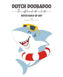 Dutch Doobadoo - Card Art Build up Haai - 470.784.309