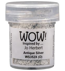 Wow! - WS352X - Embossing Powder - Regular - Embossing Glitters - Antique Silver