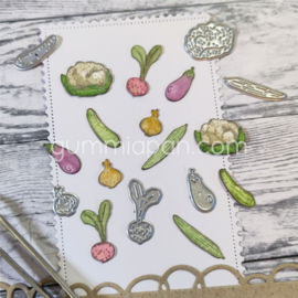 Gummiapan - dies - D250335 - Vegetables