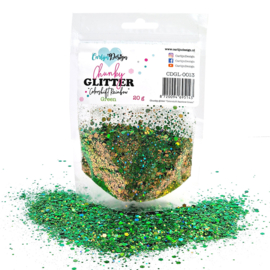 Carlijn design - CDGL-0013 - Chunky glitter Colorshift Rainbow Green