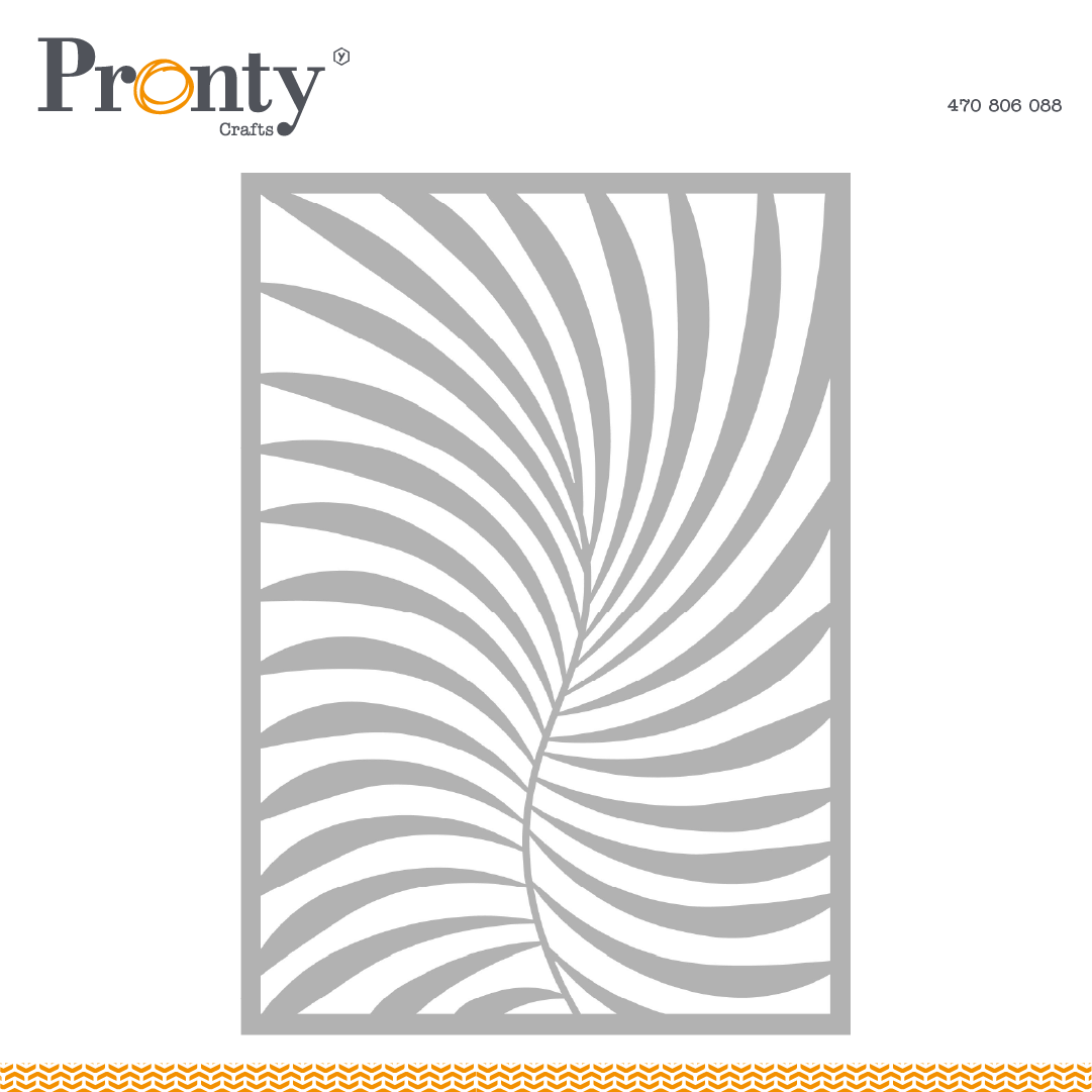 Pronty crafts Mask stencil Big Leaves A5
