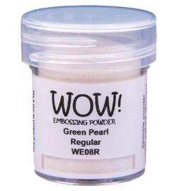 Wow! - WE08R - Embossing Powder - Regular - Pearlescents - Green Pearl