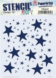 Paperartsy Stencil 438 {JOFY}