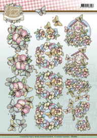 3D Knipvel - Yvonne Creations - Spring-tastic - Butterflies CD10817