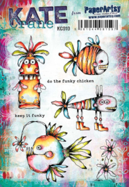 PaperArtsy - Kate Crane Stamp Set 010 (A5 on EZ)