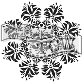 TCW 6x6 TCW373s Fleur de Lis Doily