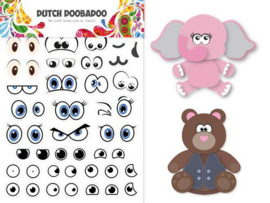 Dutch Doobadoo Dutch Sticker Art A5 Ogen 491.200.006