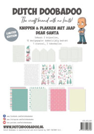 Dutch doobadoo Knippen & plakken met jaap dear santa - 473.013.001