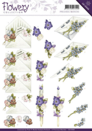3D Knipvel - Precious Marieke - Flowery - Flower gift CD10668